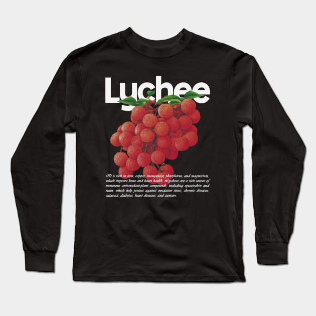 LYCHEE Long Sleeve T-Shirt by madebyfdl